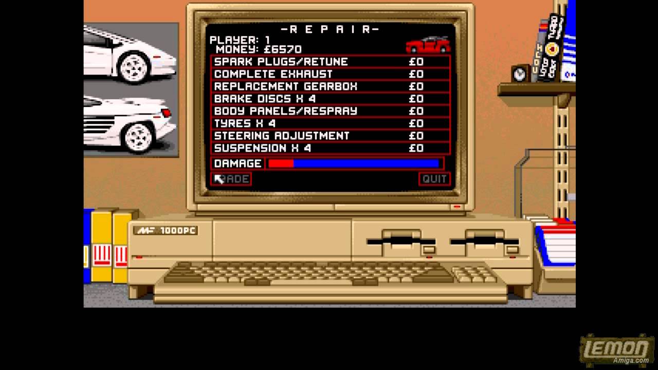 Super Cars 2 (Amiga) &mdash; руководство по игре и обзор &mdash; от LemonAmiga.com