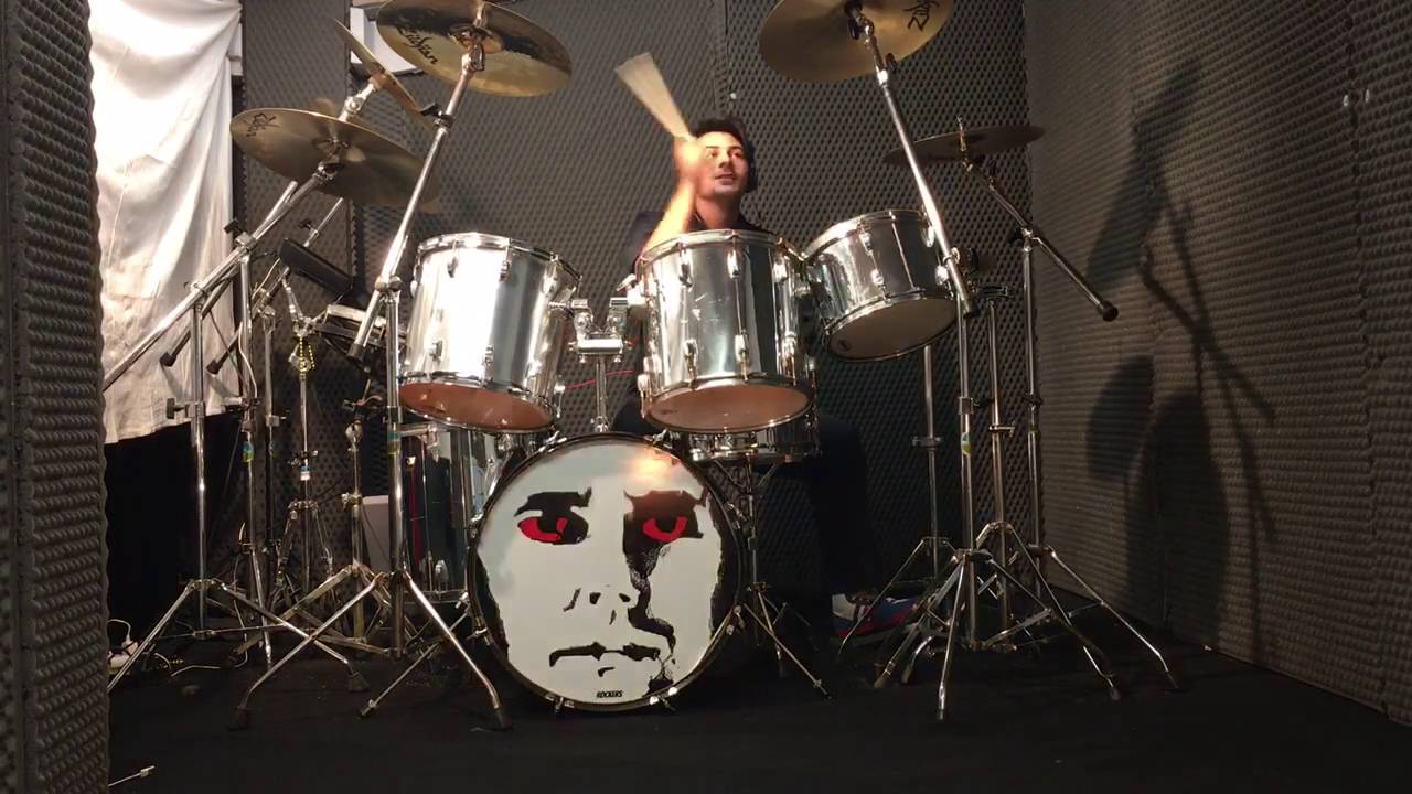 Queen We will rock you fast drum cover