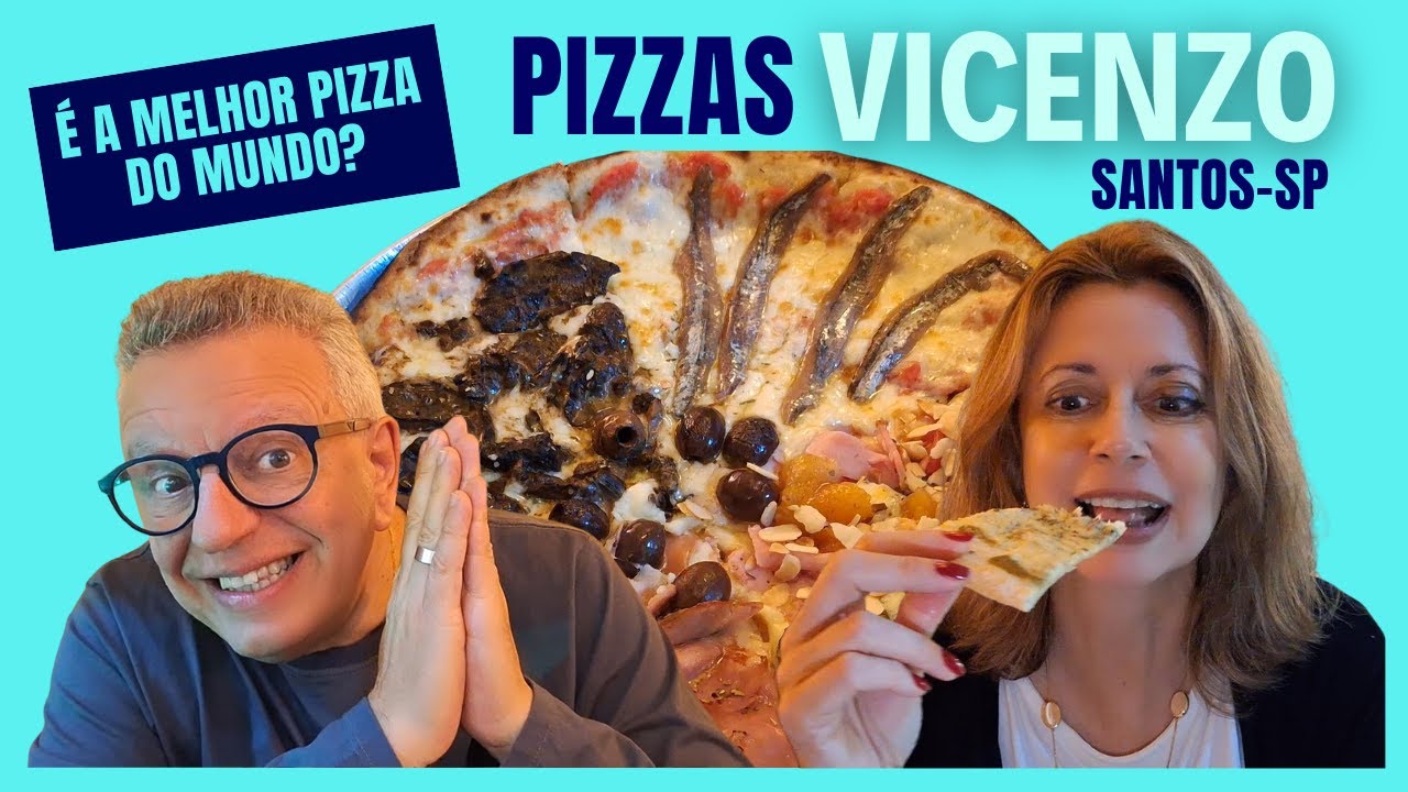 CONHEÇA A SURPREENDENTE PIZZARIA VICENZO | SANTOS