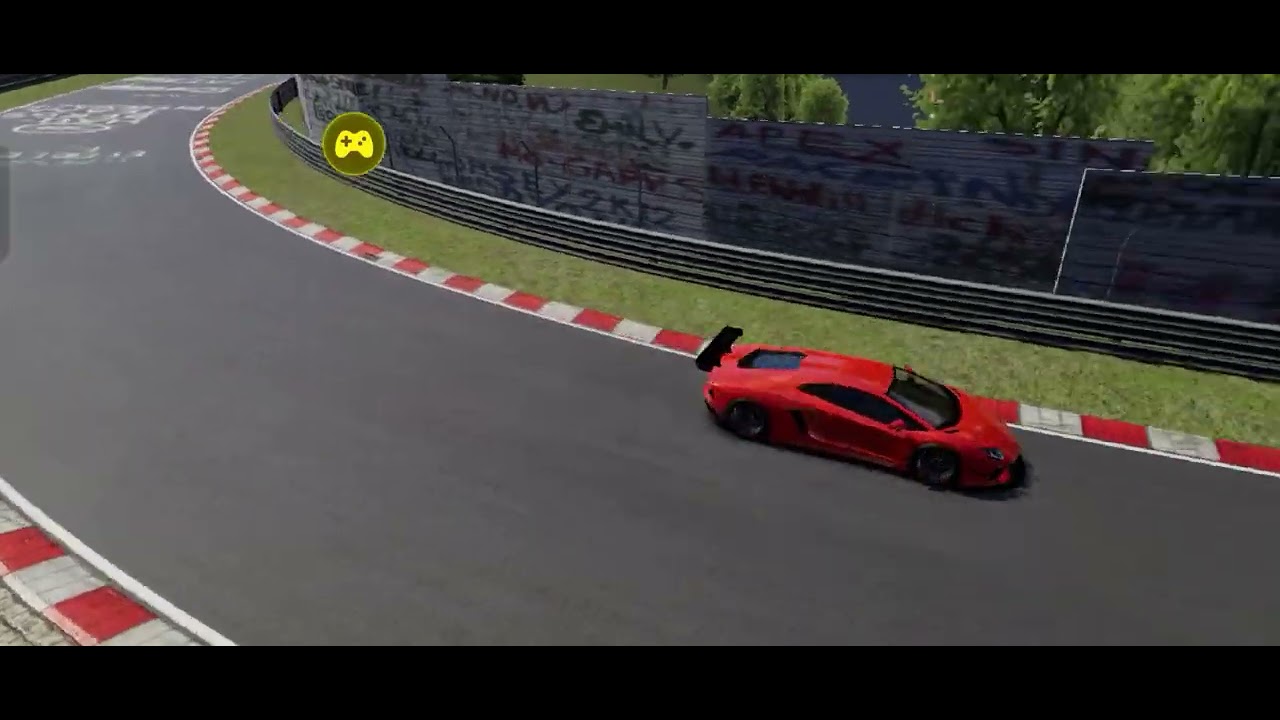 Lamborghini Aventador v12 1102hp Norden Ring racetrack