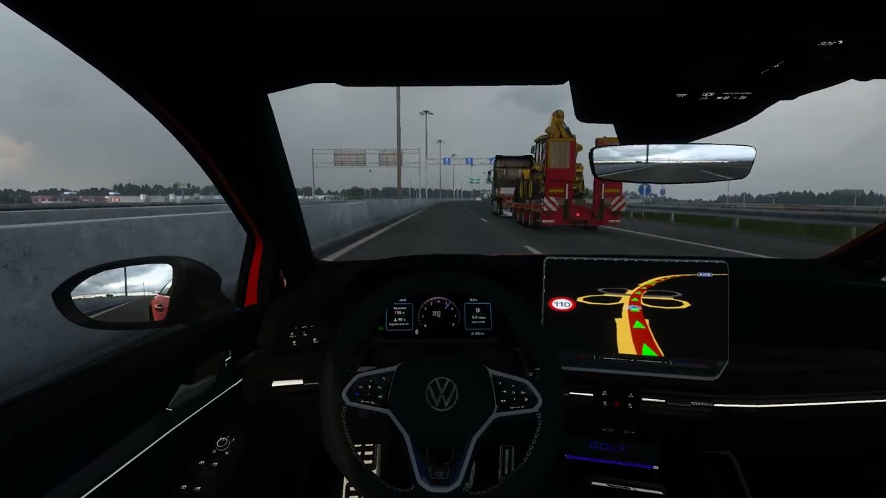 GOLF 8 R LINE - EURO TRUCK SIMULATOR 2