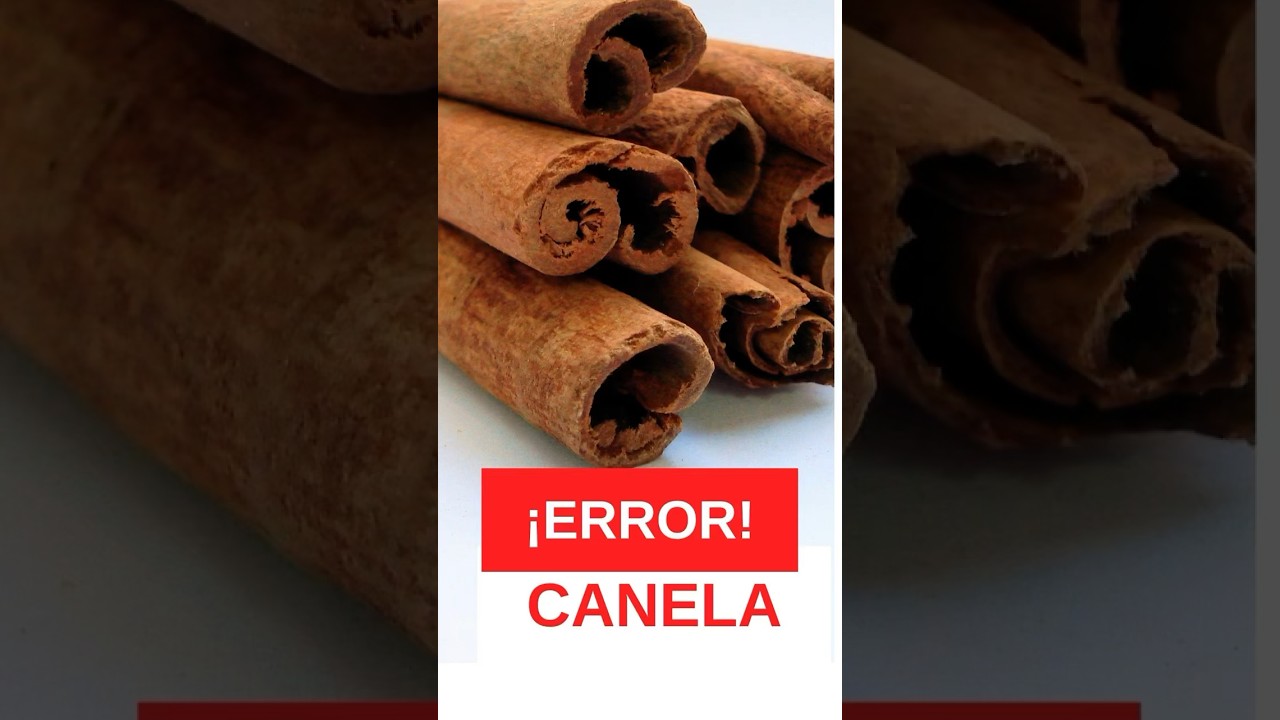 &iexcl;GRAVE ERROR al CONSUMIR CANELA! #shorts #short #salud