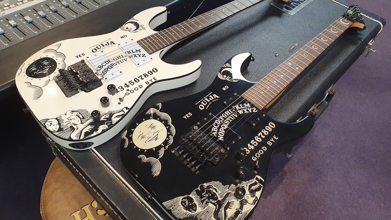 Fake Replica ESP KH-2 Ouija vs Real Genuine ESP KH2 Kirk Hammett Ouija Guitar!