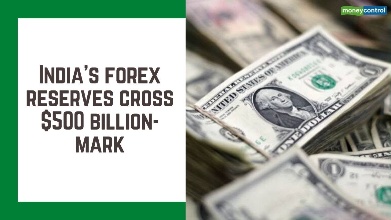 India's forex reserves cross $500 billion mark