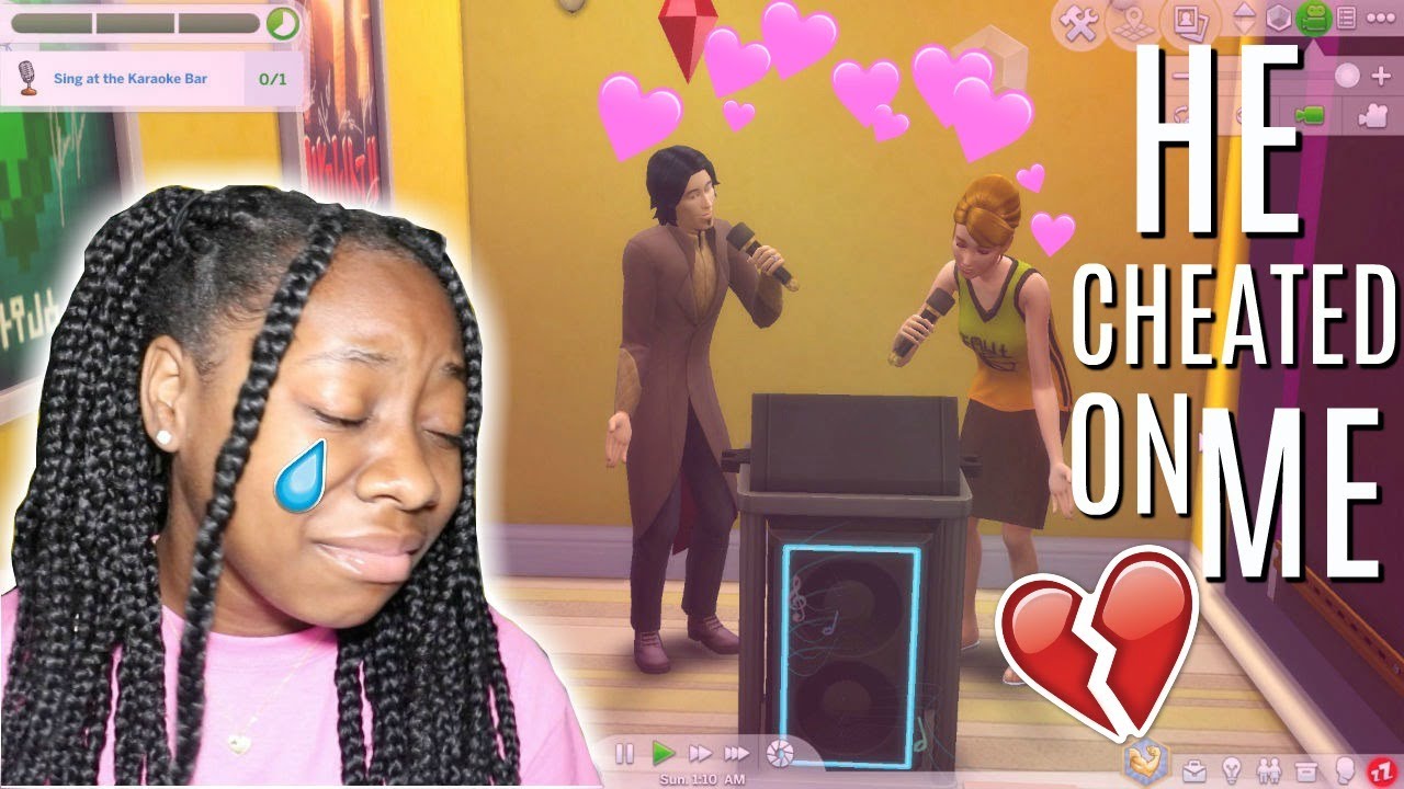 JOEY CHEATED ON ME... ( sims 4 gameplay )