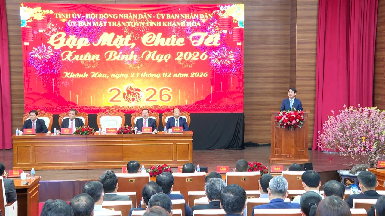 Khánh Hòa: Gặp mặt đầu xuân và phát động phong trào thi đua lao động, sản xuất năm 2026