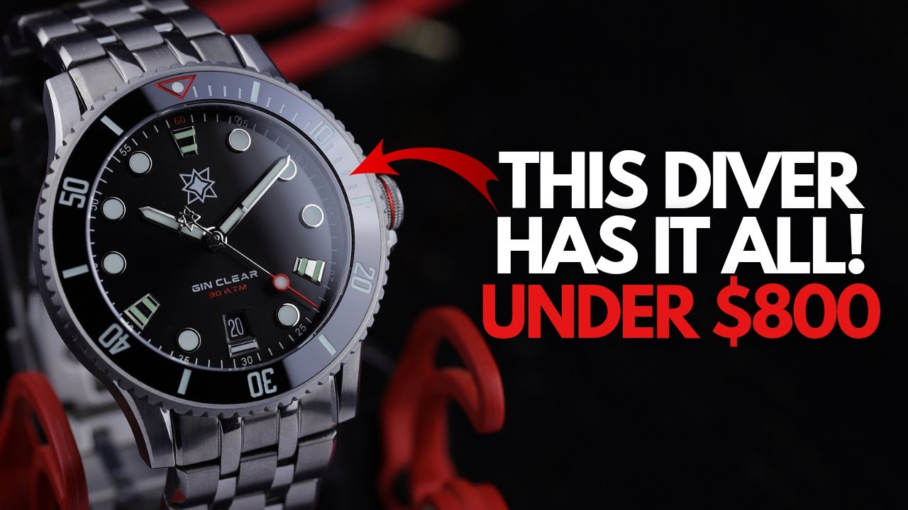Second Hour Gin Clear MkII - This Diver is a Spec Monster!