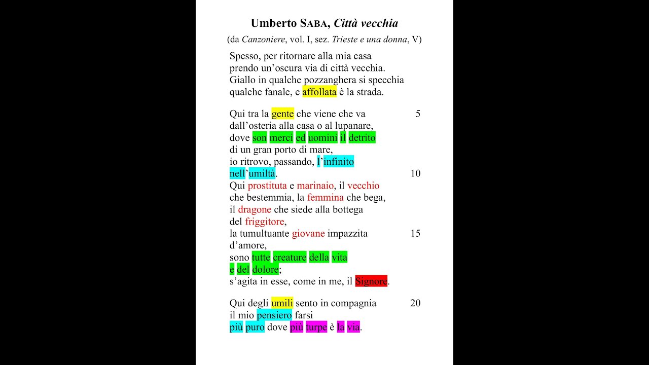 Umberto Saba, 