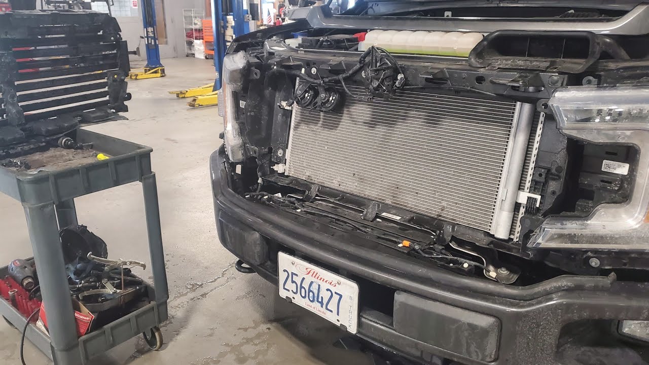 2020 F150 Grill, Active Shutter, Ford Emblem, Grill Dress Up Piece, Horn, Hood Latch, Condensor