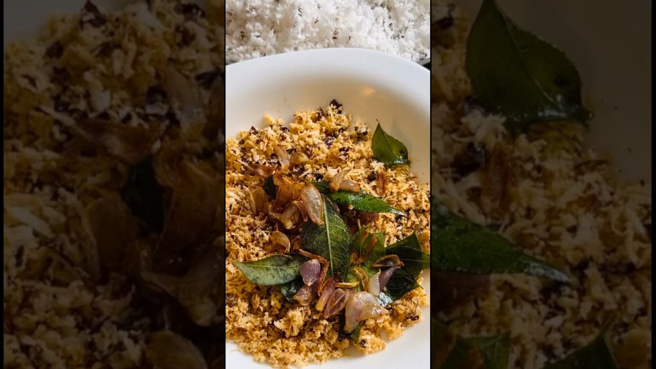 Coconut Sambal #sambal #srilankanfood #srilankanstyle #priyaskitchenlk#tamilrecipe