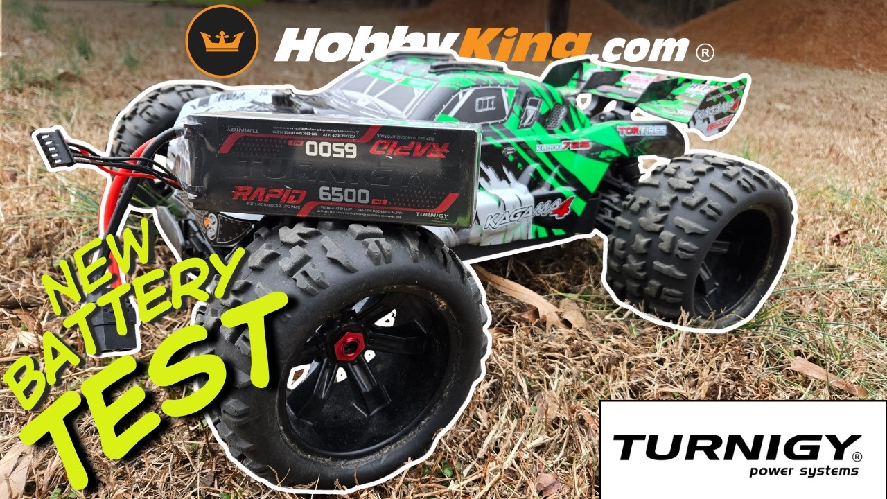 Тест батареи Turnigy Rapid 4s 140c 6500mah RC | Team Corally Kagama Bash!