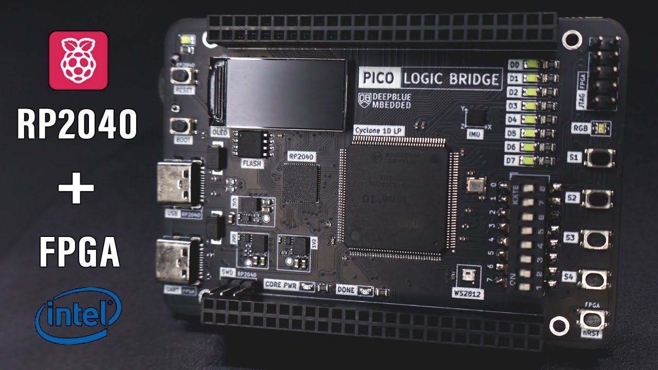 RP2040 + FPGA PCB Hardware Design in KiCAD | Raspberry Pi Pico & Cyclone 10 FPGA