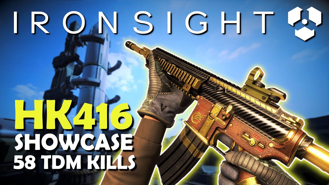 Ironsight Montage & Gameplay - HK416 Showcase, 58 TDM Kills