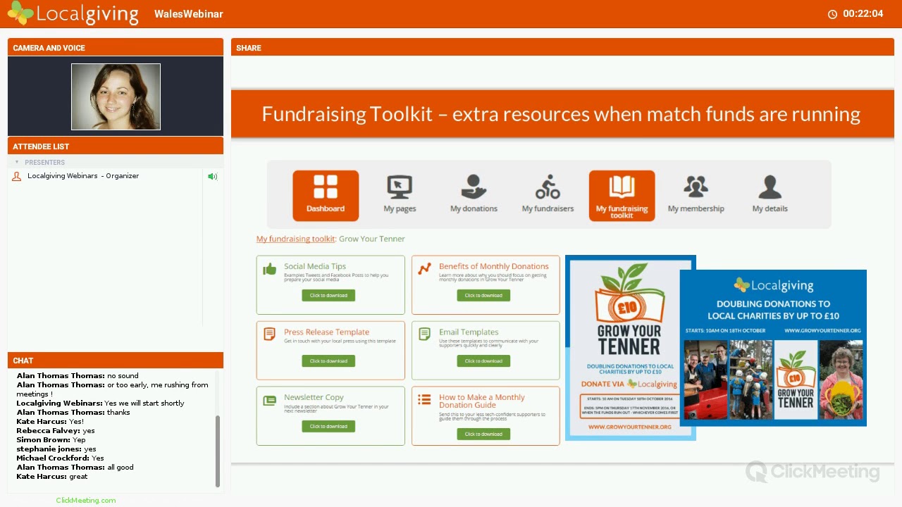 Wales Webinar 1 - An introduction to fundraising through Localgiving's Wales Development Programme