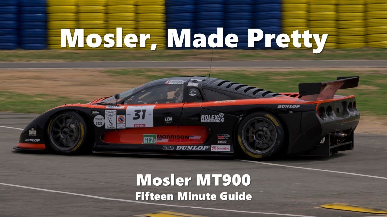 Mosler Made Pretty: Mosler MT900 - Fifteen Minute Guide
