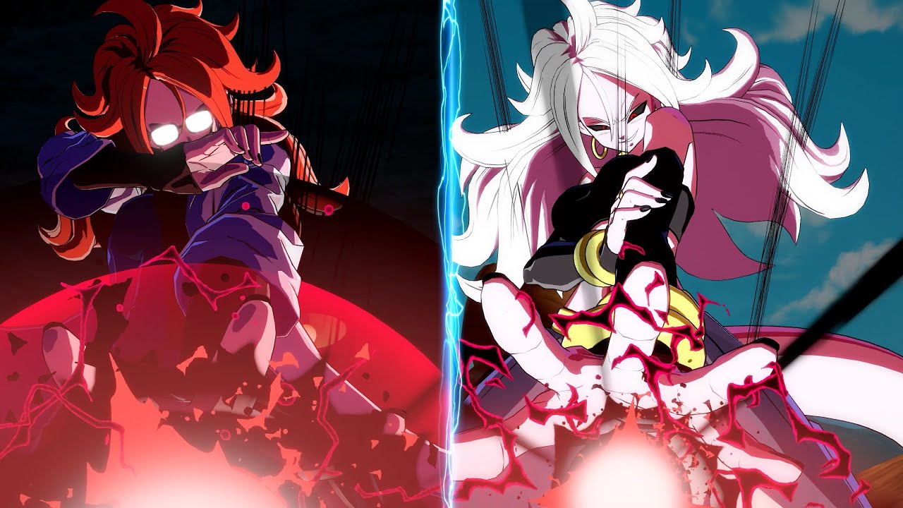 Lab Coat vs Majin Android 21 (Side to Side Comparison) - Dragon Ball FighterZ DLC