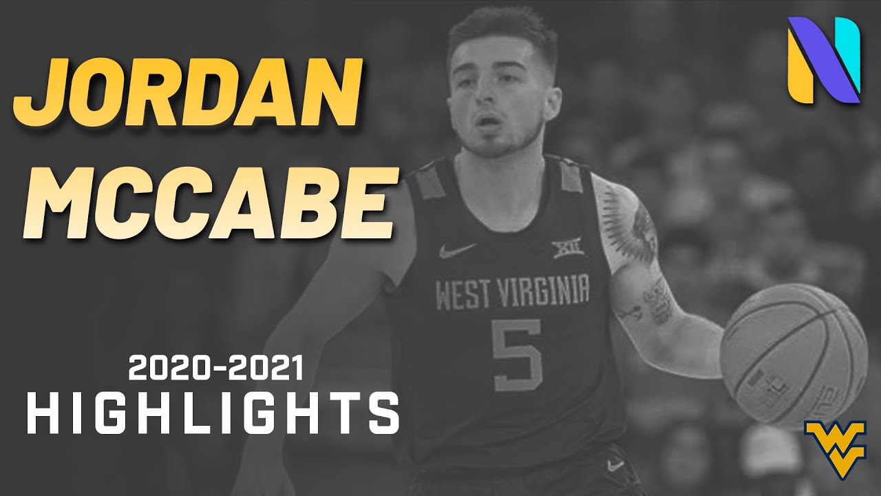 UNLV Runnin Rebels NEW PG Jordan Mccabe West Virginia 2020-21 Highlights | TEMPO PG!