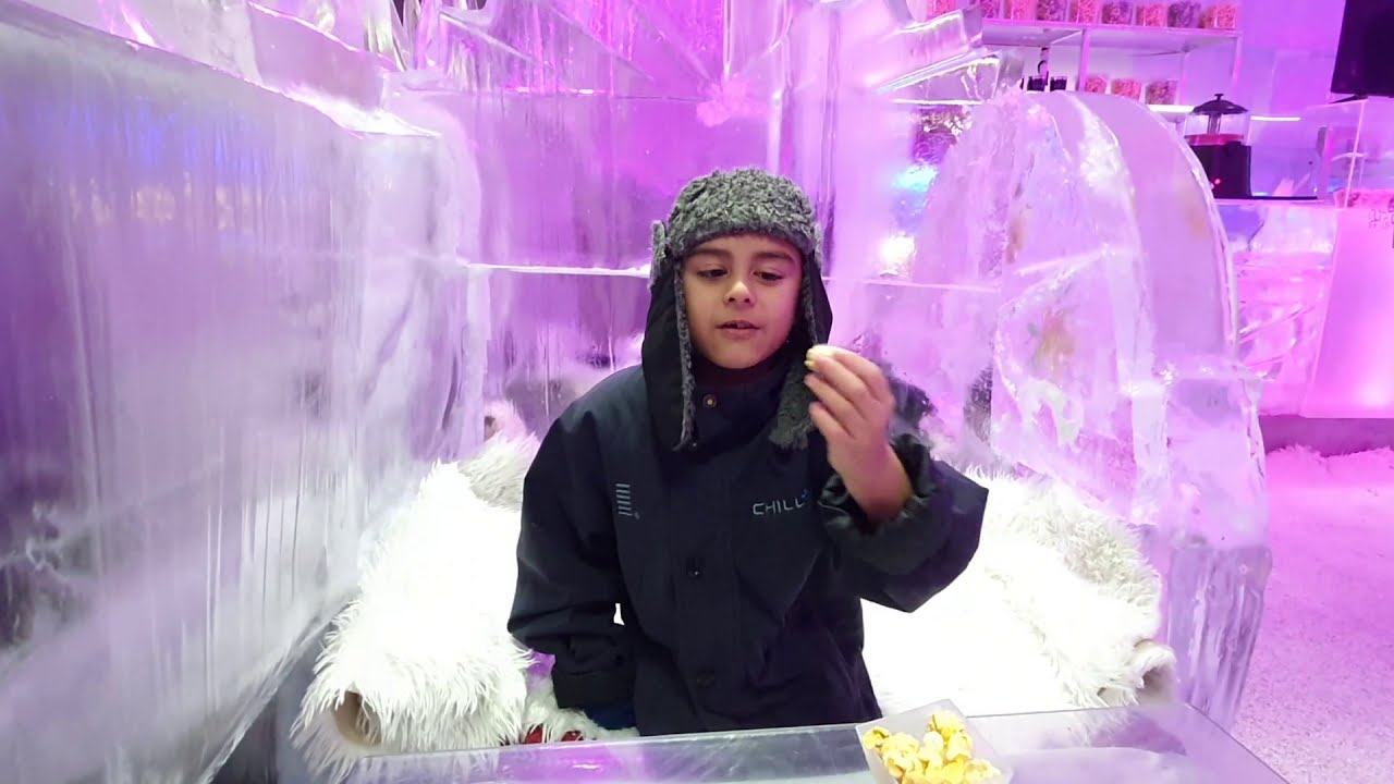 Chillout Lounge Ice Dubai Times Square Nitrogen Popcorn Sub Zero
