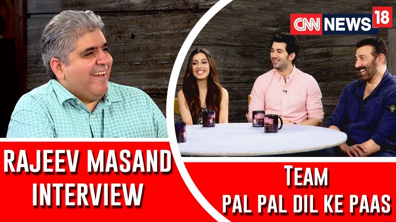 Sunny Deol, Karan Deol, and Sahher Bambba interview with Rajeev Masand I Pal Pal Dil Ke Paas