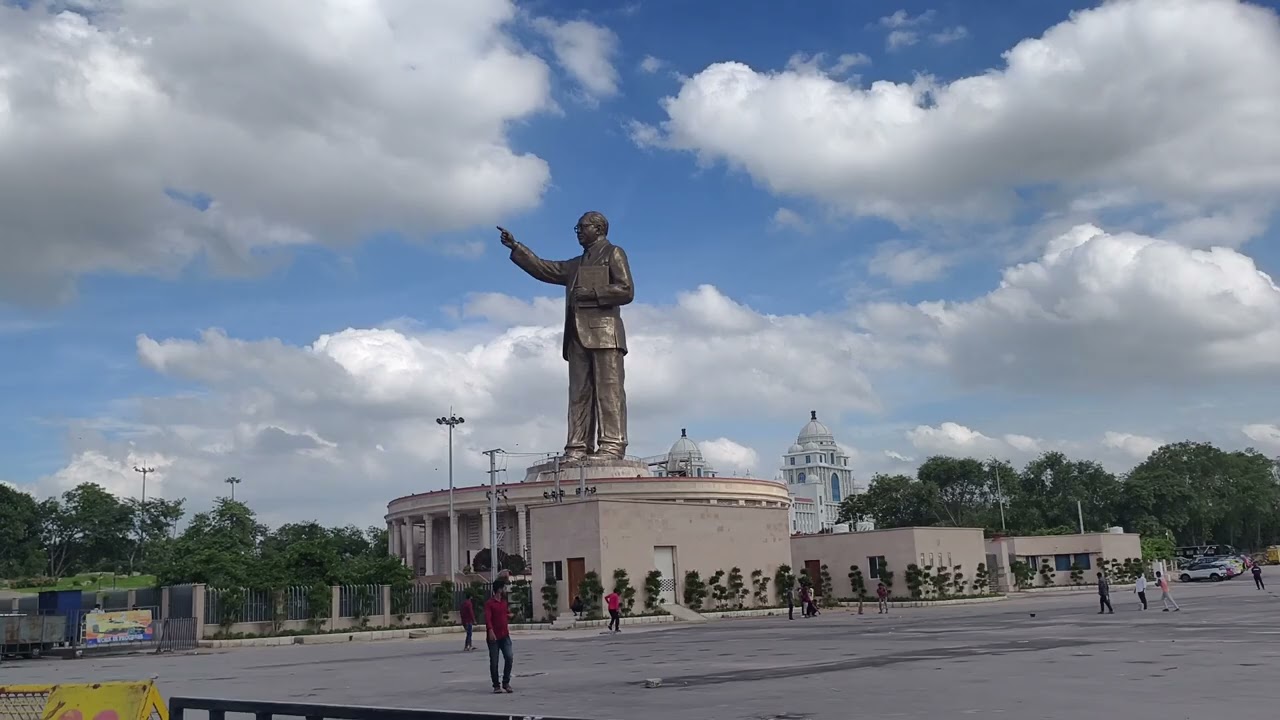 Ambedkar statues at secretariat 