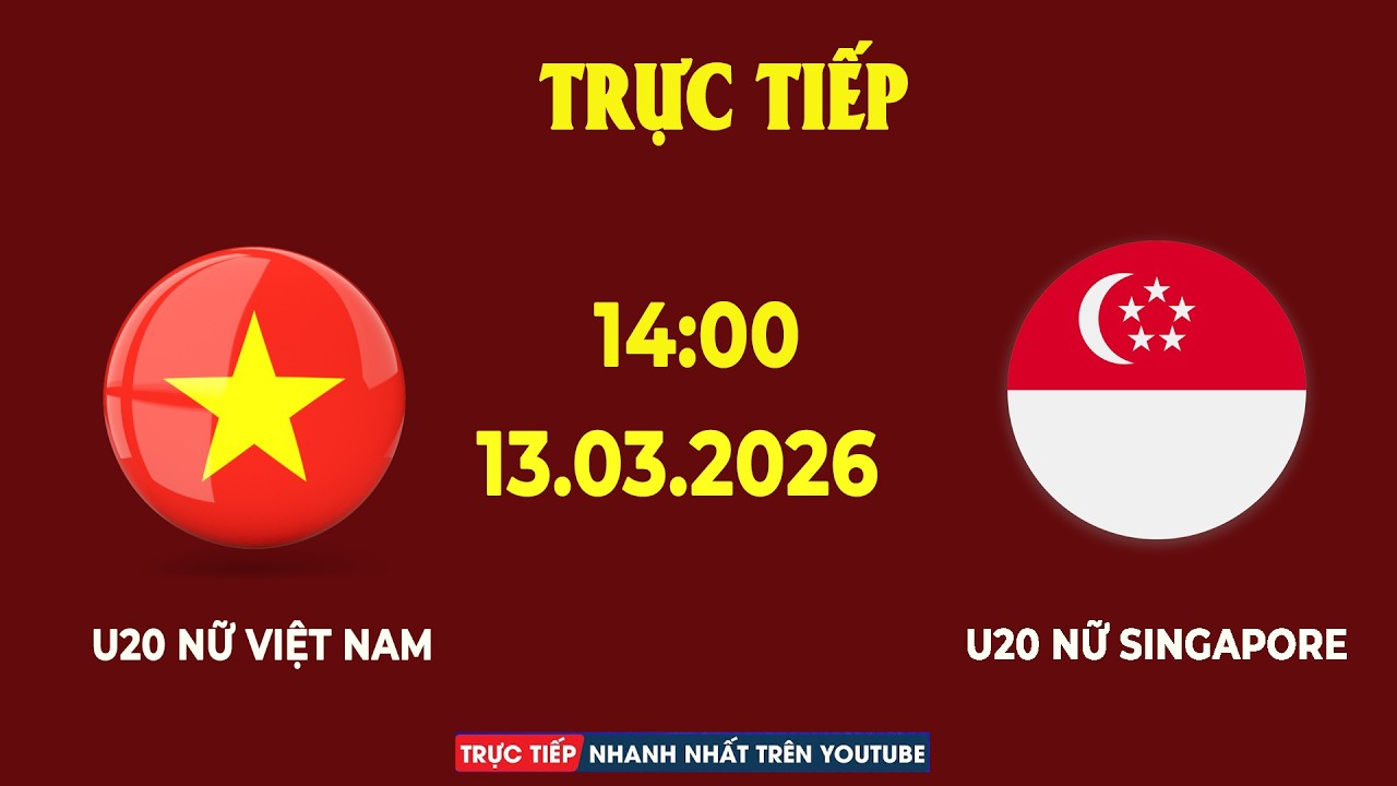 U20 nữ Việt Nam vs U20 nữ Singapore | Bật Chế Độ Càn Quét Đối Thủ