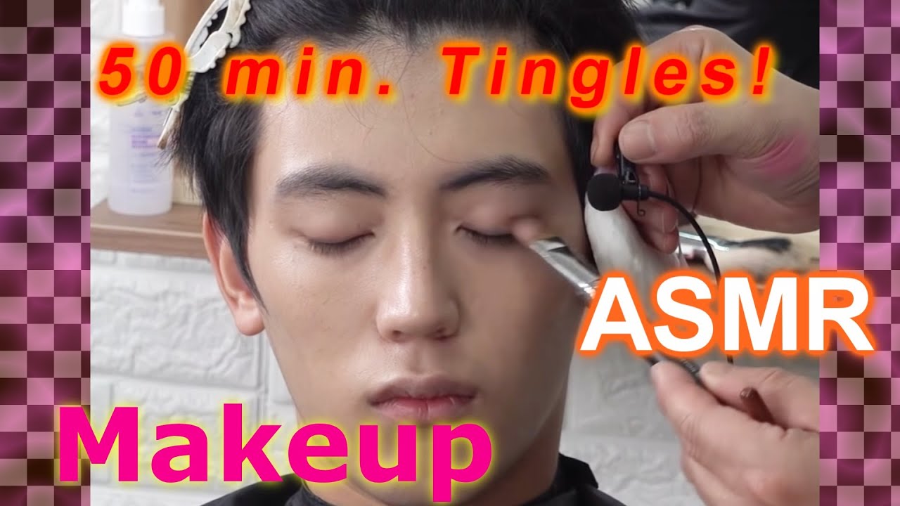 ASMR makeup doctor to help you sleep   ASMR 메이크업 의사