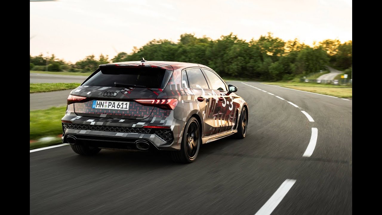 2022 Audi RS3 with torque splitter is basically a supercar - it certainly goes like one