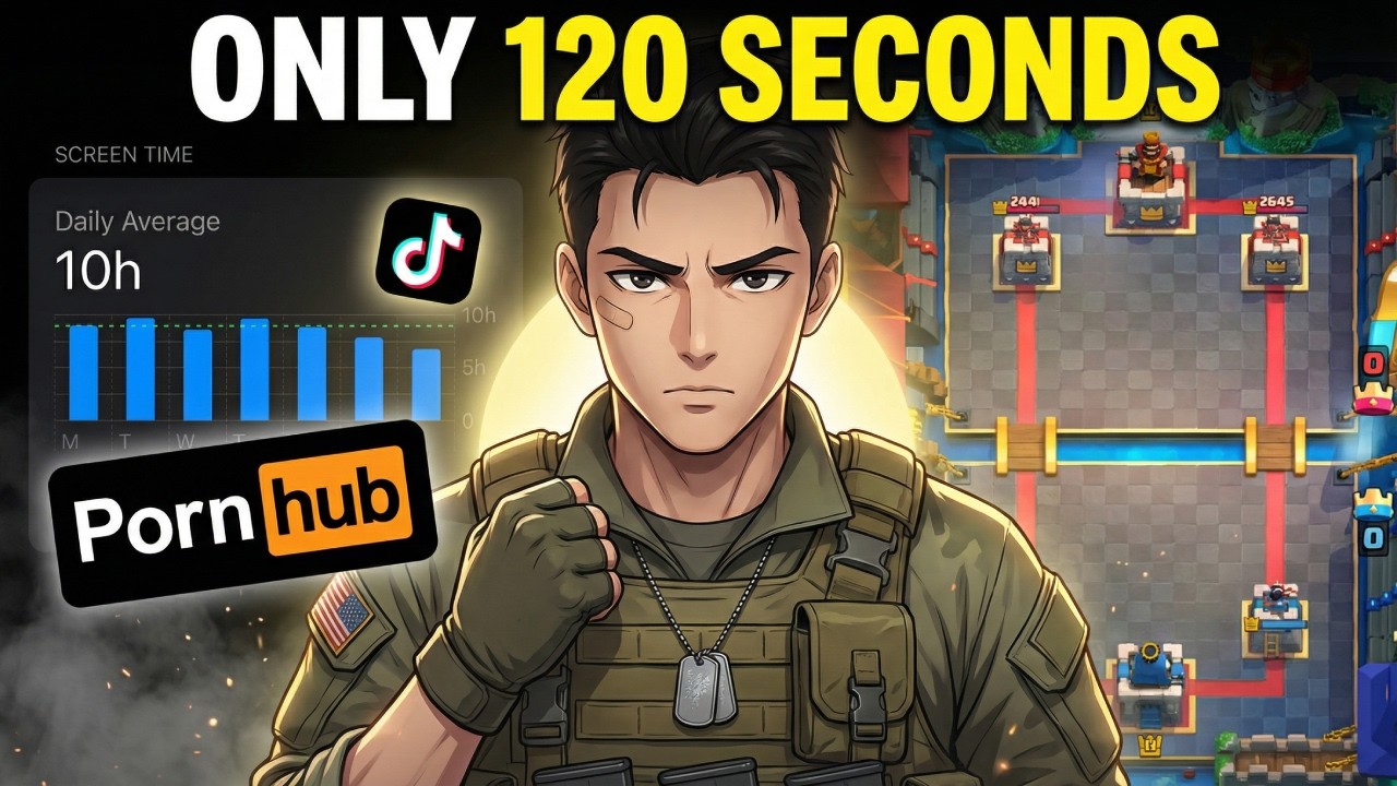 This MILITARY TRICK breaks your PROCRASTINATION in 120 seconds (try it today)