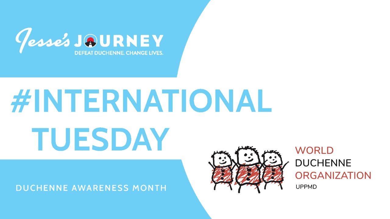 Jesse's Journey: Duchenne Awareness Month 2021 - #InternationalTuesday with WDO