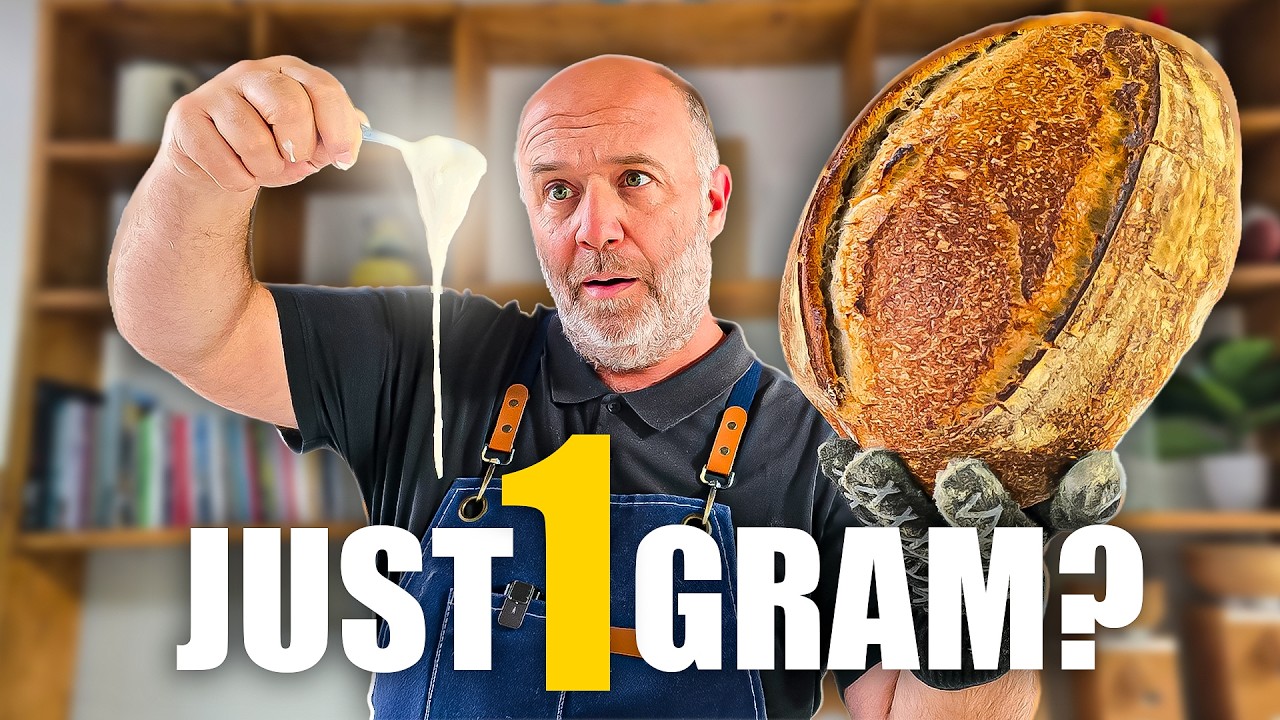 Всего 1 грамм закваски для хлеба