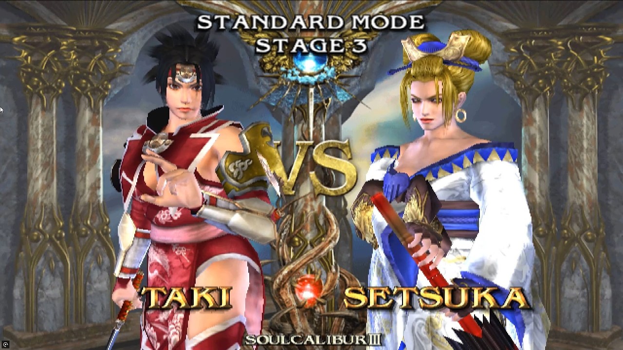 Soulcalibur III: Arcade Edition [PLAY!]: Taki - Standard Mode Playthrough - Costume 6