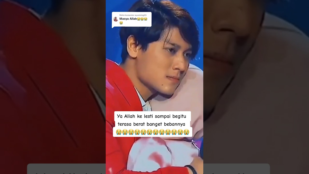 Momen Lesty kejora Menangis Terharu