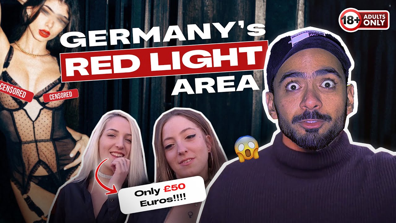 Exploring The Largest Red Light District In Germany | Reeperbahn | Hamburg | The Muscular Tourist