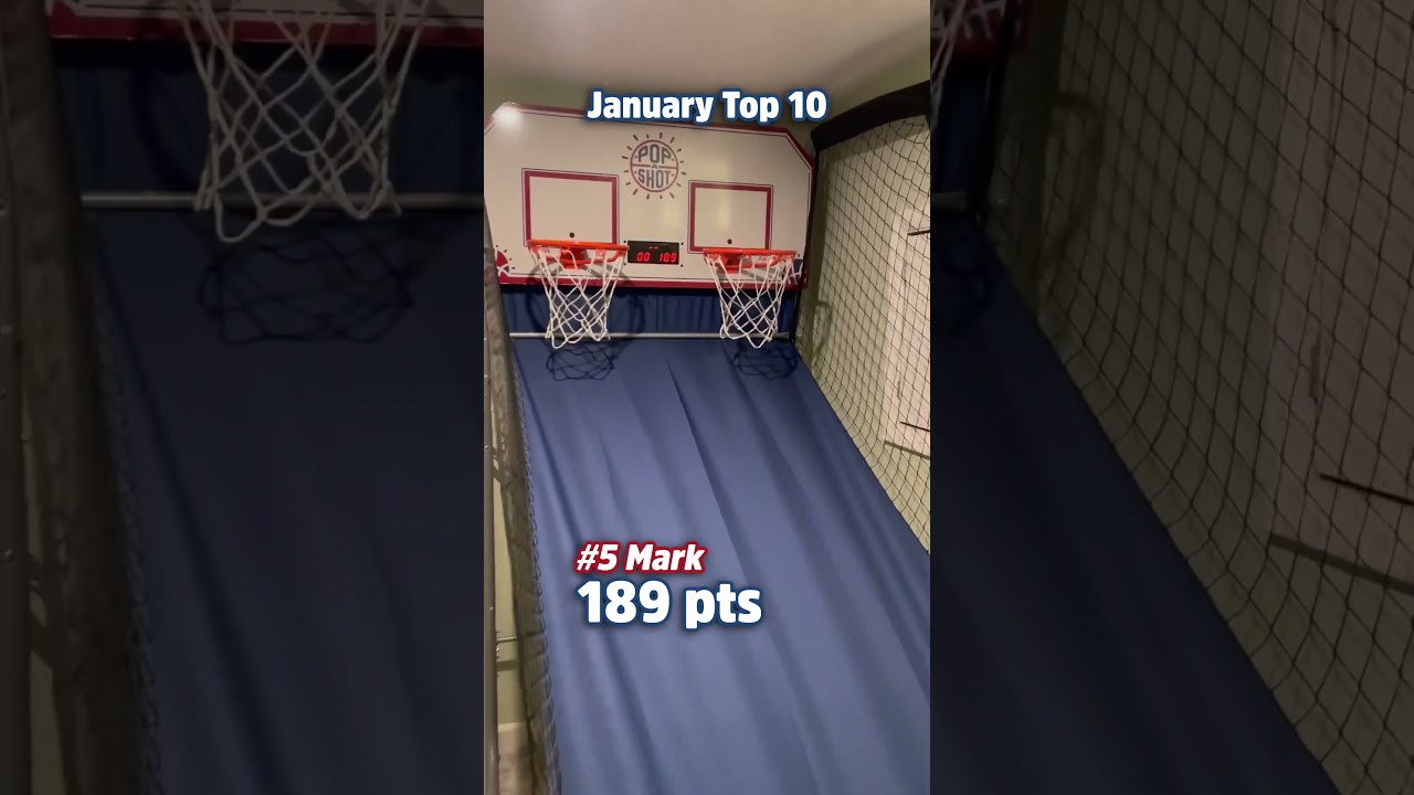 January Top 10 Leaderboard | Pop-A-Shot  #popashot #arcadebasketball #top10