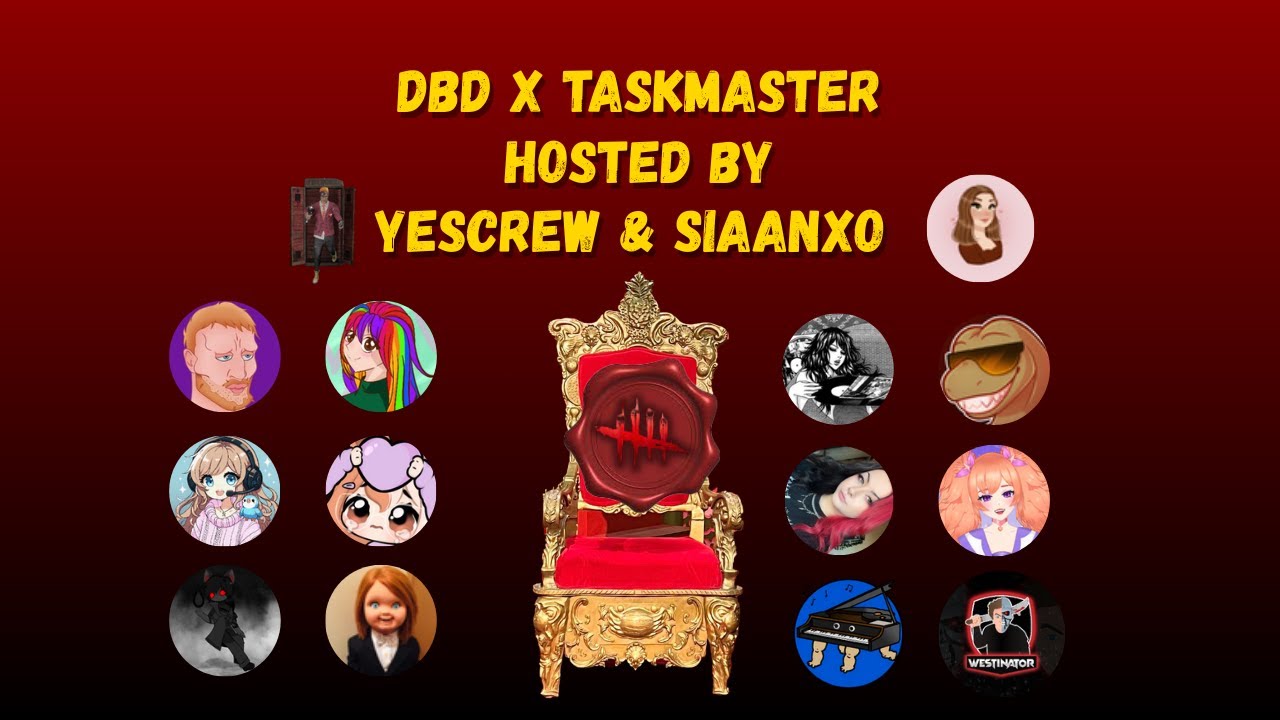 DBD x Taskmaster Week 1 Submissions