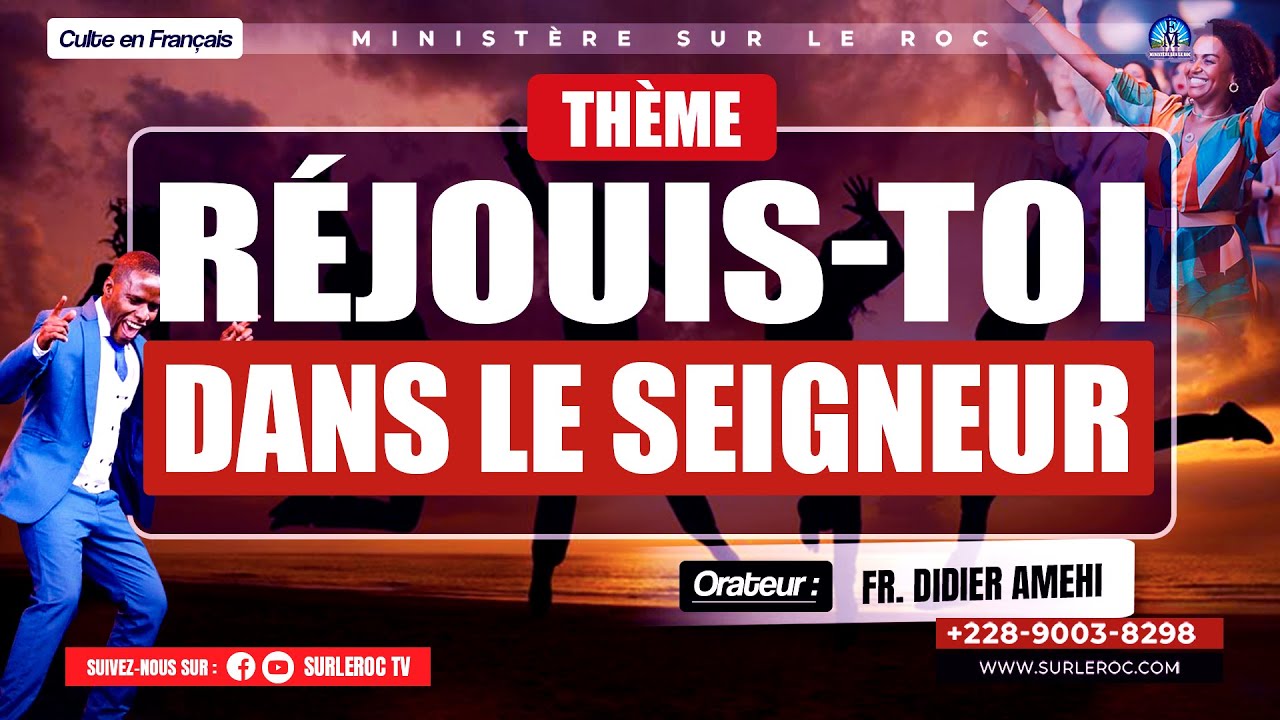 RÉJOUIS-TOI DANS LE SEIGNEUR __ Fr. Didier AMEHI