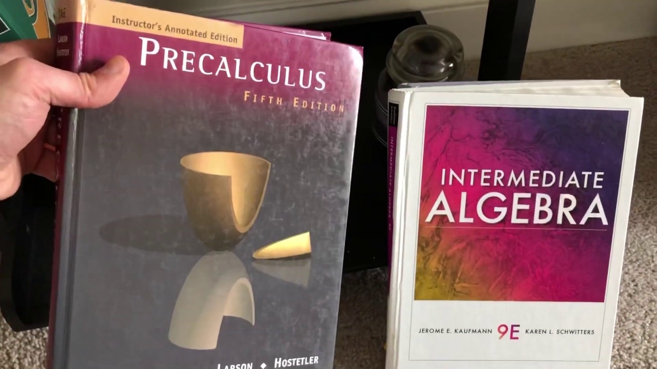My (Portable) Math Book Collection [Math Books]