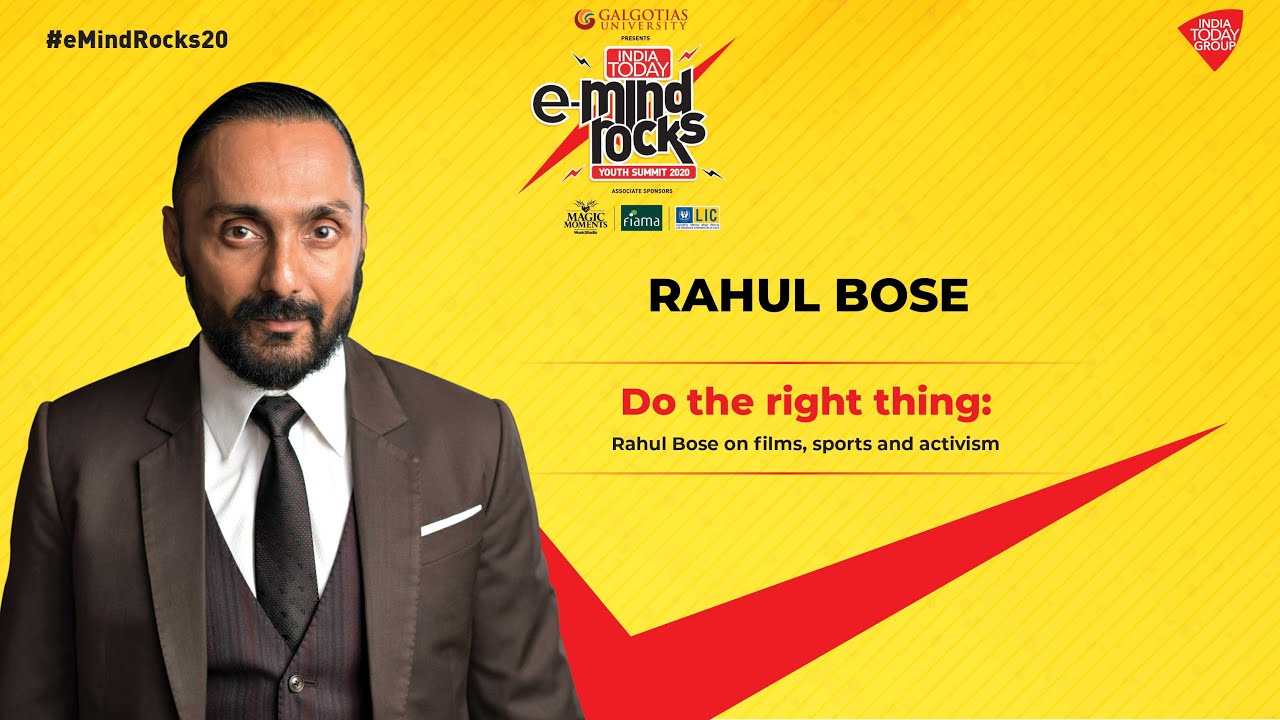 e Mind Rocks 2020 | Rahul Bose Exclusive On His Latest Release, Passion For Sports, Activism & More