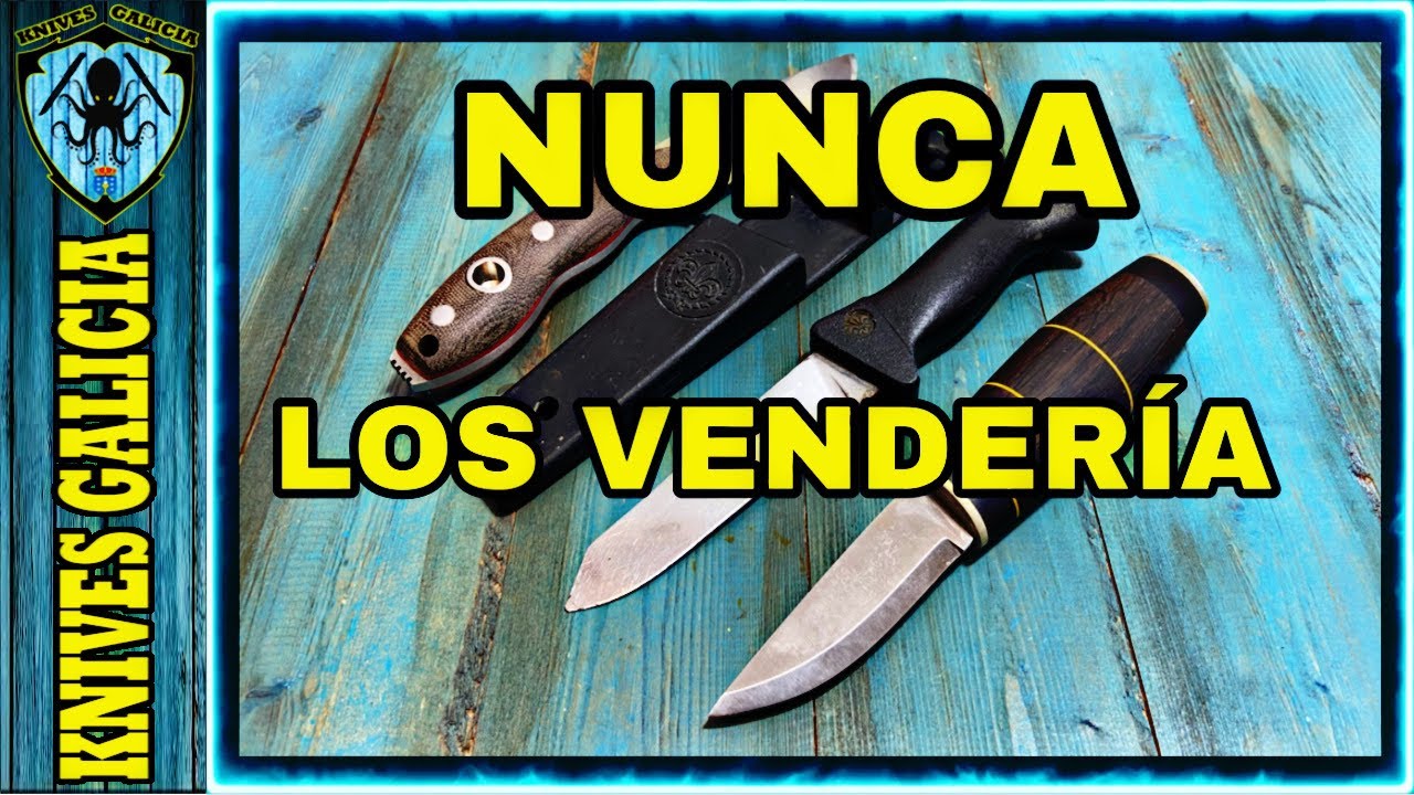 RETO: 3 CUCHILLOS que JAMÁS VENDERÍA #reto #cuchillos
