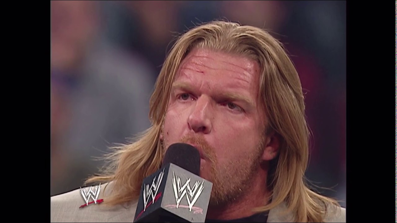 Triple H promo (May 31st, 2004)