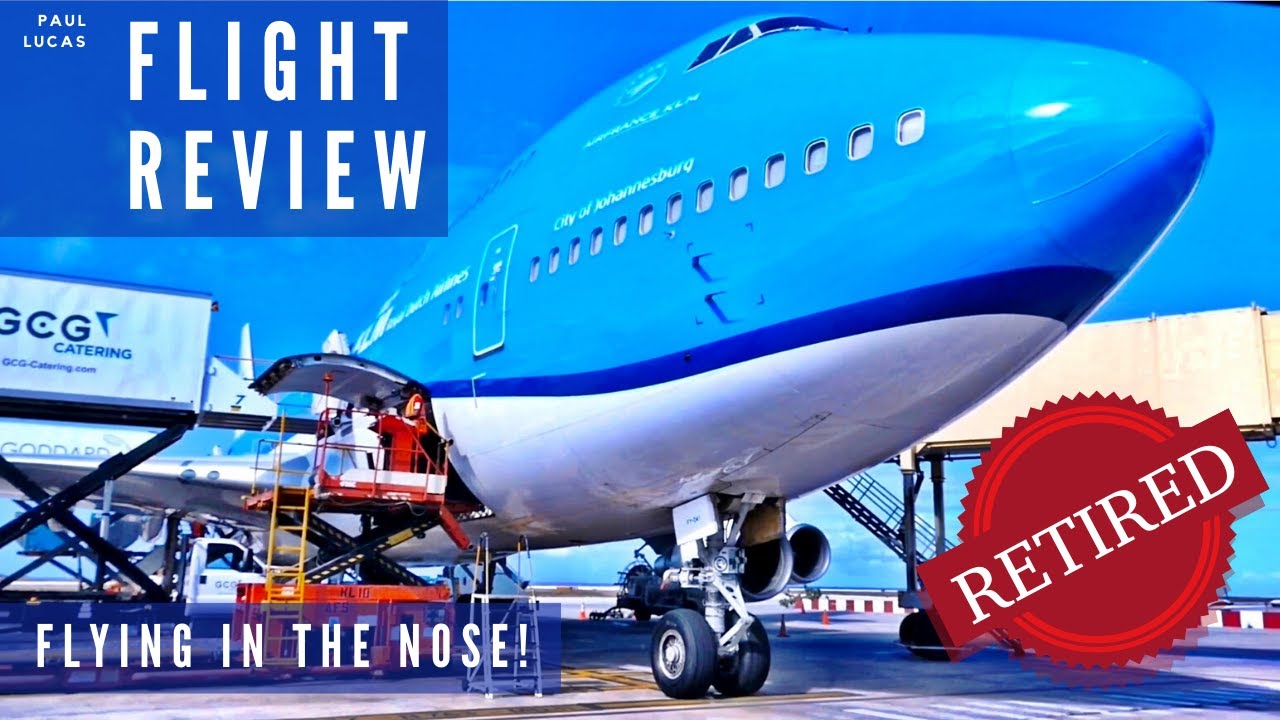 KLM 747 - Retired! My LAST TRIP (Curacao to Amsterdam Business Class)
