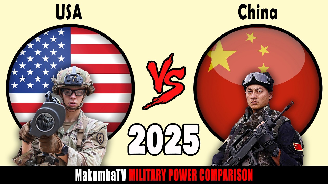 USA vs China 2025 | Military Power #militarypower