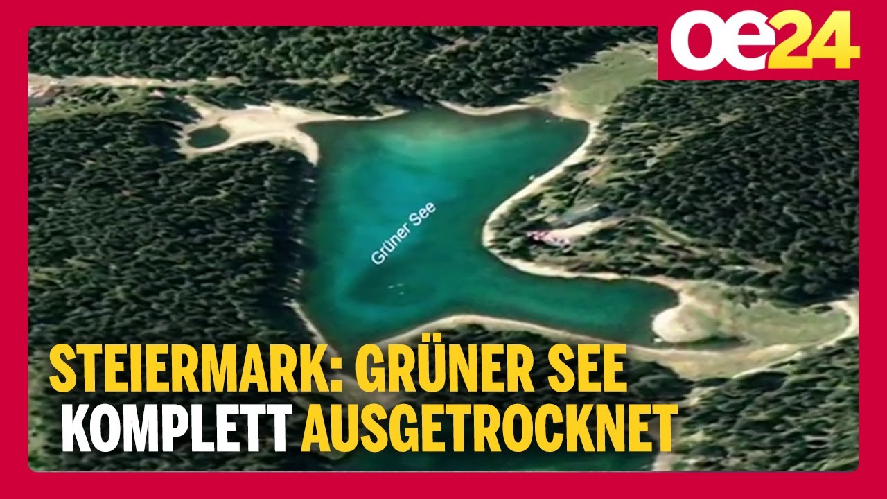 Steiermark: Grüner See komplett ausgetrocknet