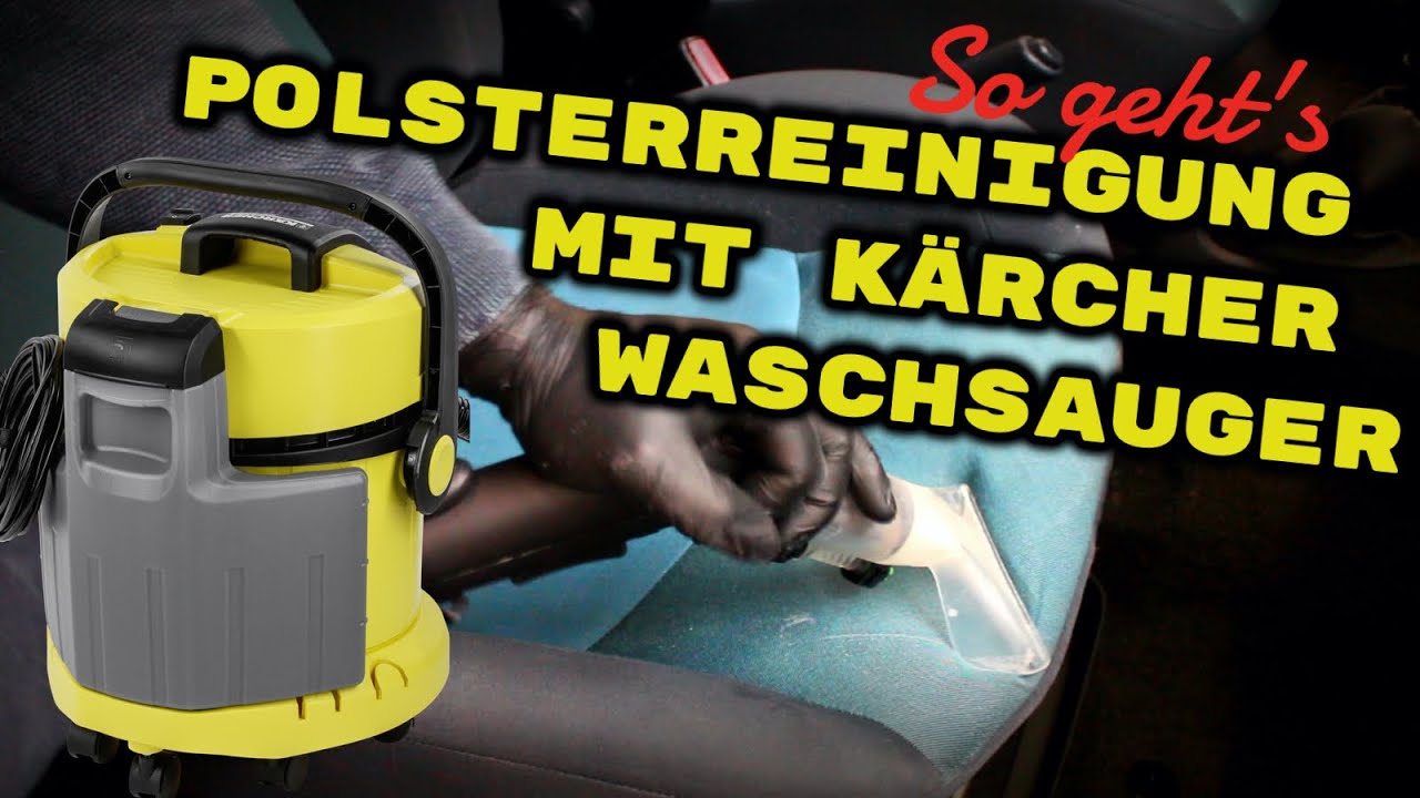 So geht's: Polsterreinigung mit Waschsauger, Kärcher SE4002 [2020]