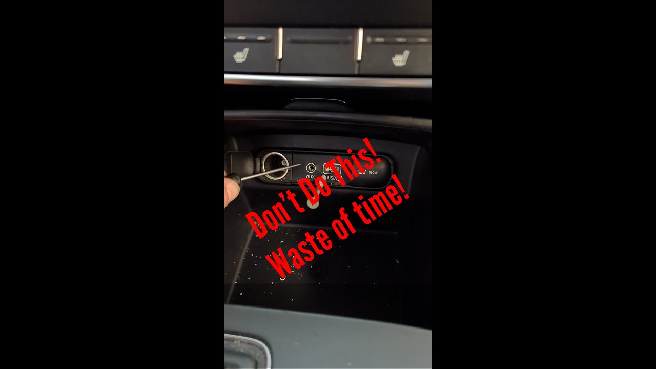 How to replace USB port on a 2018 Kia Sorento