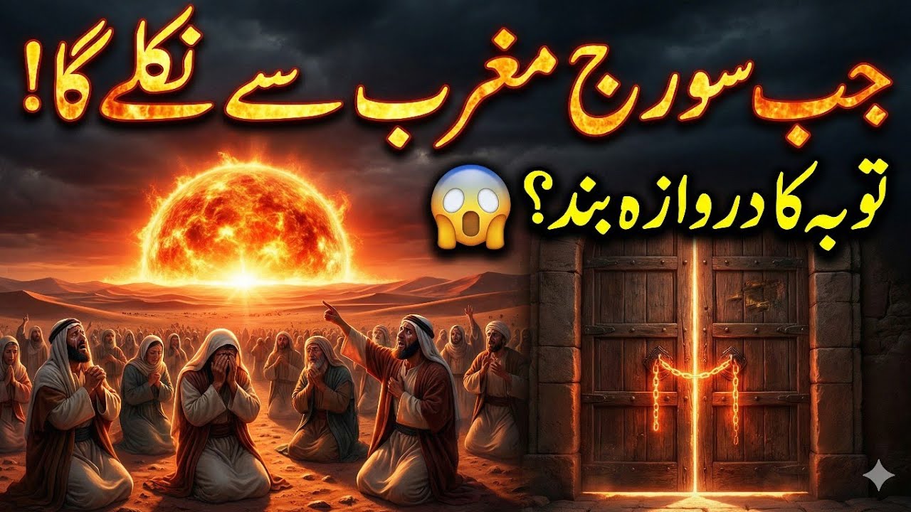 Jab Suraj Maghrib se tuloo hoga 😱..Qayamat Ki Sab Se Badi Nishani | Islamic bayan 