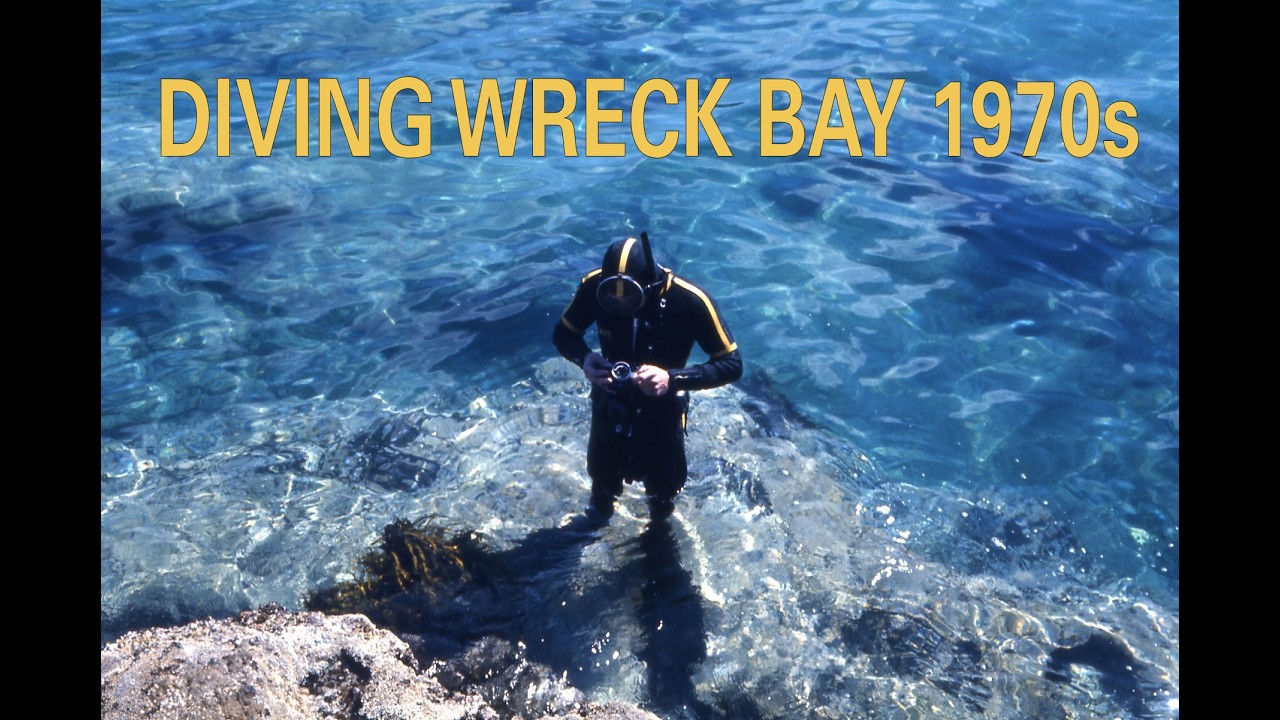 Diving Wreck Bay NSW/Jervis Bay Territory 1970's
