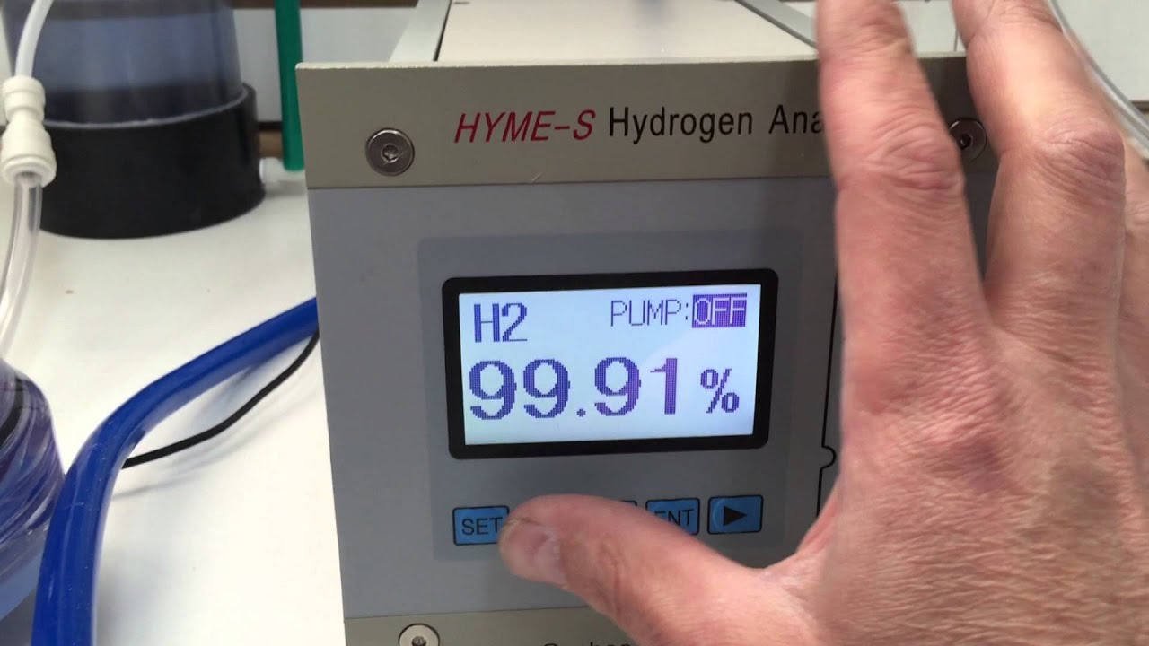 HydroTube Hydrogen generator produces 99.9+% pure Hydrogen