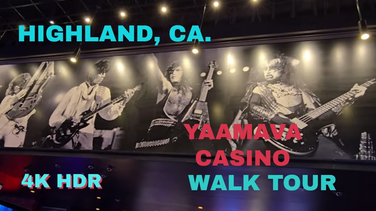 A WALKING TOUR INSIDE THE YAAMAVA HOTEL AND CASINO IN SAN BERNARDINO, CALIFORNIA.