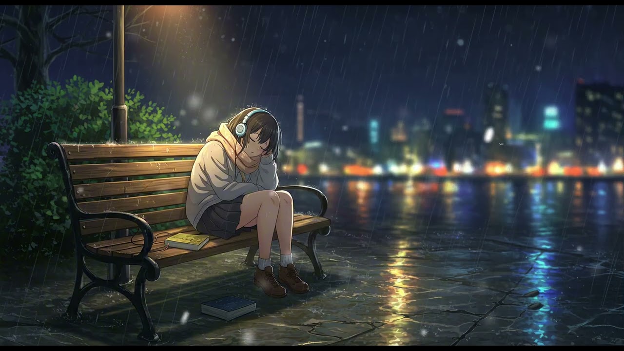 Alone in the Rain — A Quiet Night of Thoughts #music #relaxingmusic #sleepmusic #chillmusic #lofi